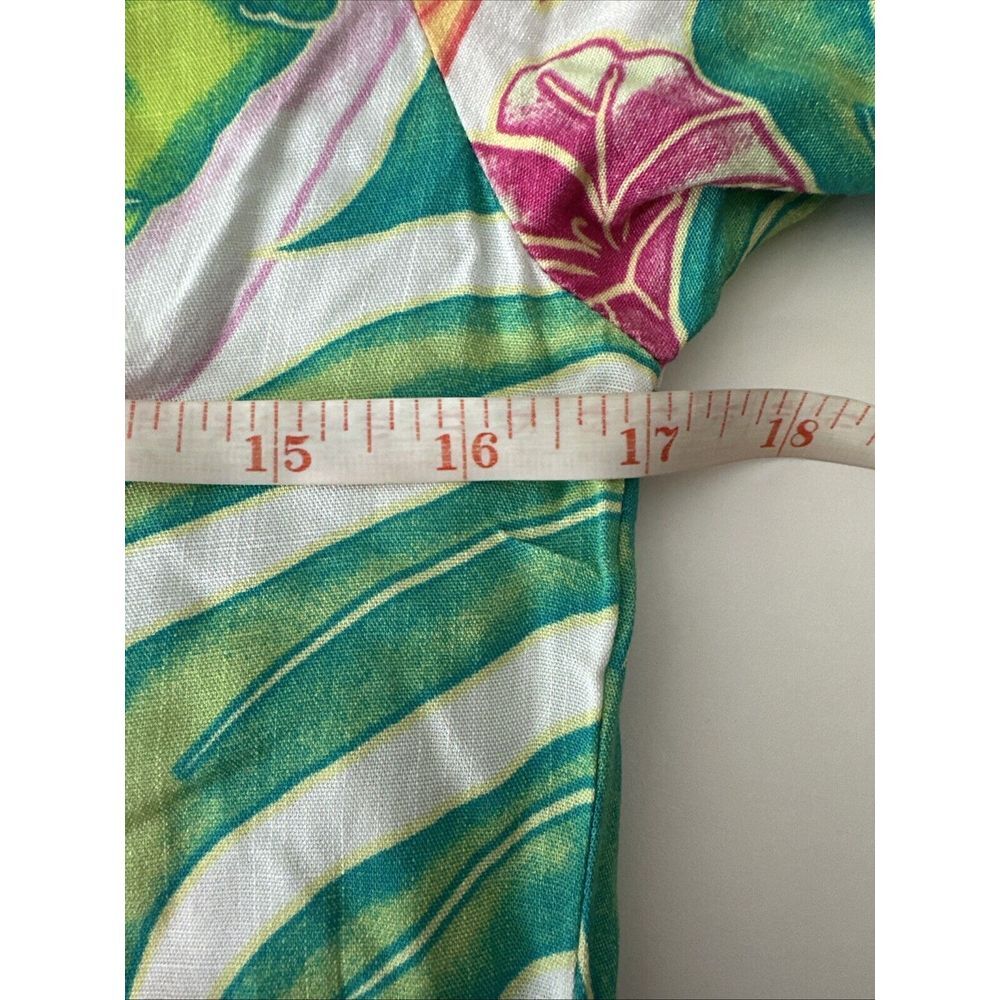 Maaji Joy Kaftan Cover Up Womens Small Sky Garden Beach Tropical Outdoor New - Picture 13 of 13